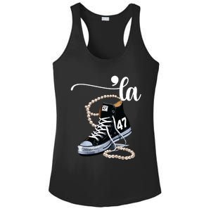 I Understand The Assignment Chucks And Pearls Election 2024 Ladies PosiCharge Competitor Racerback Tank