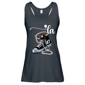 I Understand The Assignment Chucks And Pearls Election 2024 Ladies Essential Flowy Tank