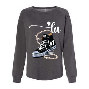 I Understand The Assignment Chucks And Pearls Election 2024 Womens California Wash Sweatshirt