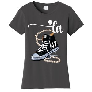 I Understand The Assignment Chucks And Pearls Election 2024 Women's T-Shirt