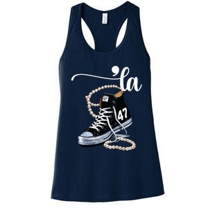 I Understand The Assignment Chucks And Pearls Election 2024 Women's Racerback Tank