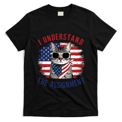 I Understand The Assignment Cat Childless Cat Lady T-Shirt