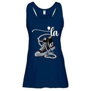 I Understand The Assignment Chucks And Pearls Election 2024 Ladies Essential Flowy Tank