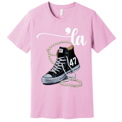 I Understand The Assignment Chucks And Pearls Election 2024 Premium T-Shirt