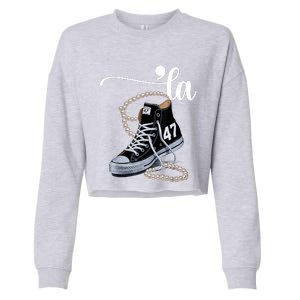 I Understand The Assignment Chucks And Pearls Election 2024 Cropped Pullover Crew