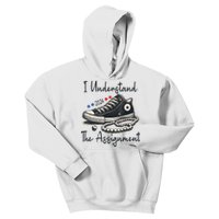 I Understand The Assignment Chucks And Pearls Election 2024 Kids Hoodie