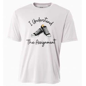 I Understand The Assignment Chucks And Pearls Election 2024 Cooling Performance Crew T-Shirt