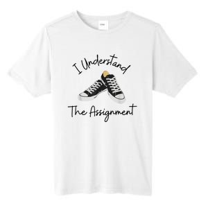 I Understand The Assignment Chucks And Pearls Election 2024 Tall Fusion ChromaSoft Performance T-Shirt