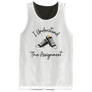 I Understand The Assignment Chucks And Pearls Election 2024 Mesh Reversible Basketball Jersey Tank