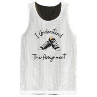 I Understand The Assignment Chucks And Pearls Election 2024 Mesh Reversible Basketball Jersey Tank