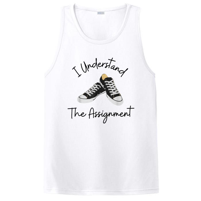 I Understand The Assignment Chucks And Pearls Election 2024 PosiCharge Competitor Tank