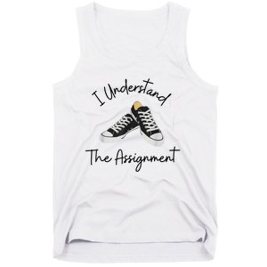 I Understand The Assignment Chucks And Pearls Election 2024 Tank Top