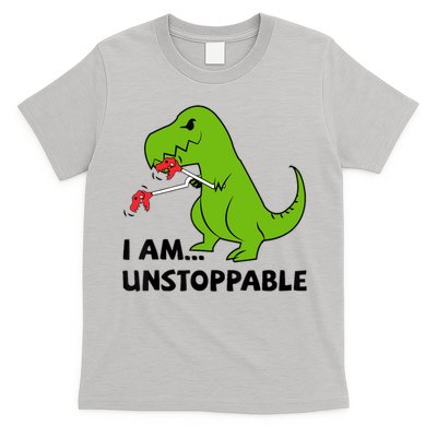 I'M UNSTOPPABLE T-Rex Dinosaur Funny Cute Trendy T-Shirt