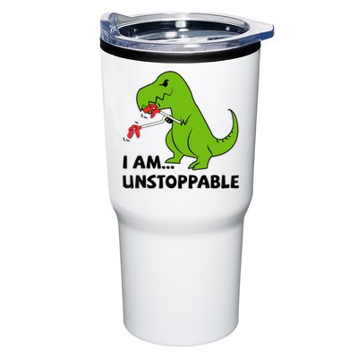 I'M UNSTOPPABLE T-Rex Dinosaur Funny Cute Trendy Tumbler