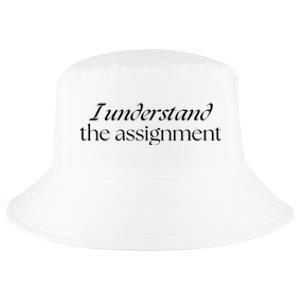 I Understand The Assignment Kamala Harris 2024 Cool Comfort Performance Bucket Hat