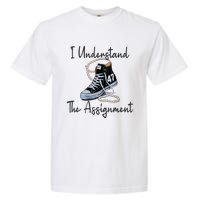 I Understand The Assignment Chucks And Pearls Election 2024 Garment-Dyed Heavyweight T-Shirt