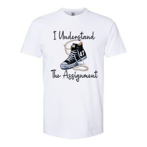 I Understand The Assignment Chucks And Pearls Election 2024 Softstyle CVC T-Shirt