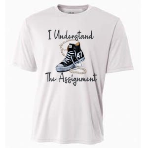 I Understand The Assignment Chucks And Pearls Election 2024 Cooling Performance Crew T-Shirt