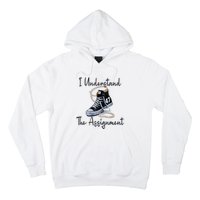 I Understand The Assignment Chucks And Pearls Election 2024 Hoodie