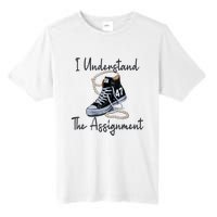 I Understand The Assignment Chucks And Pearls Election 2024 Tall Fusion ChromaSoft Performance T-Shirt