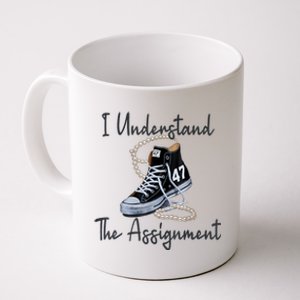 I Understand The Assignment Chucks And Pearls Election 2024 Coffee Mug