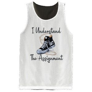 I Understand The Assignment Chucks And Pearls Election 2024 Mesh Reversible Basketball Jersey Tank