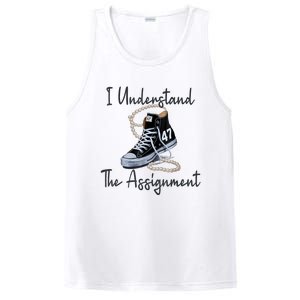 I Understand The Assignment Chucks And Pearls Election 2024 PosiCharge Competitor Tank