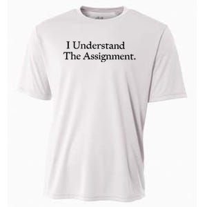 I Understand The Assignment Cooling Performance Crew T-Shirt