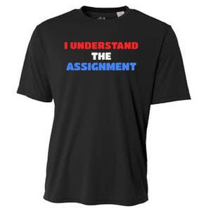 I Understand The Assignment Vote 2024 Democracy Cooling Performance Crew T-Shirt