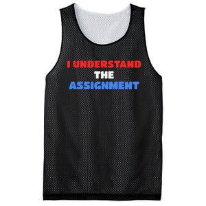 I Understand The Assignment Vote 2024 Democracy Mesh Reversible Basketball Jersey Tank