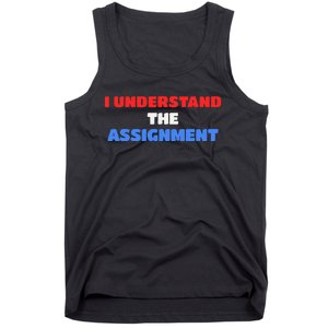 I Understand The Assignment Vote 2024 Democracy Tank Top