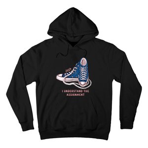 I Understand The Assignment Vote Blue Election 2024 Hoodie