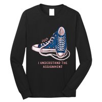 I Understand The Assignment Vote Blue Election 2024 Long Sleeve Shirt