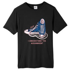 I Understand The Assignment Vote Blue Election 2024 Tall Fusion ChromaSoft Performance T-Shirt