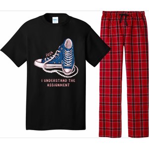 I Understand The Assignment Vote Blue Election 2024 Pajama Set