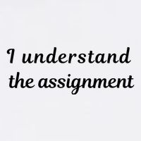 I Understand The Assignment Political Product For Activists Garment-Dyed Sweatshirt