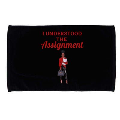 I Understood The Assignt Funny Pop Culture Gift Microfiber Hand Towel