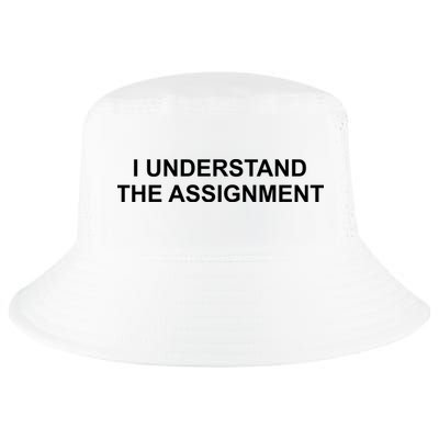 I Understand The Assignment Cool Comfort Performance Bucket Hat