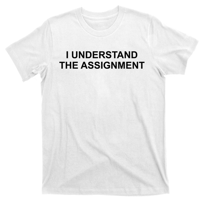 I Understand The Assignment T-Shirt