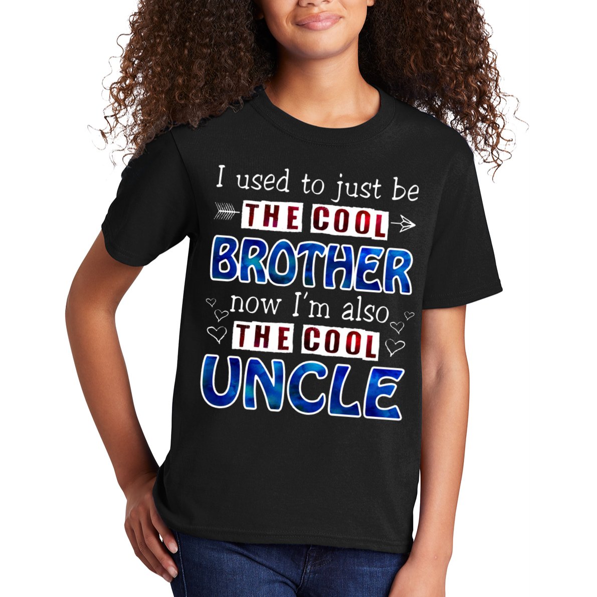 I Used To Just Be The Cool Big Brother Now I'm The Cool Uncle Kids T-Shirt