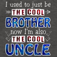 I Used To Just Be The Cool Big Brother Now I'm The Cool Uncle Vector Backpack