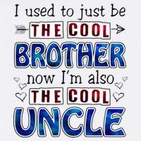 I Used To Just Be The Cool Big Brother Now I'm The Cool Uncle Garment-Dyed Sweatshirt