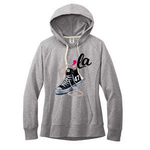 I Understand The Assignment Chucks And Pearls Election 2024 Women's Fleece Hoodie