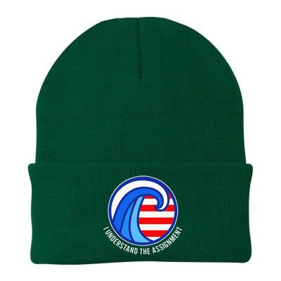 I Understand The Assignment Pro Democrat Harris Walz Knit Cap Winter Beanie