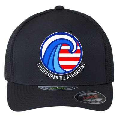 I Understand The Assignment Pro Democrat Harris Walz Flexfit Unipanel Trucker Cap