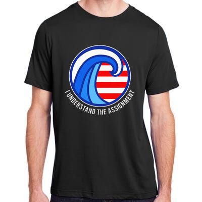 I Understand The Assignment Pro Democrat Harris Walz Adult ChromaSoft Performance T-Shirt