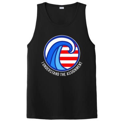 I Understand The Assignment Pro Democrat Harris Walz PosiCharge Competitor Tank