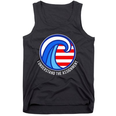 I Understand The Assignment Pro Democrat Harris Walz Tank Top