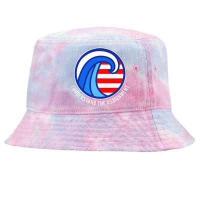 I Understand The Assignment Pro Democrat Harris Walz Tie-Dyed Bucket Hat