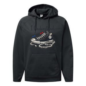 I Understand The Assignment Chucks And Pearls Election 2024 Gift Performance Fleece Hoodie